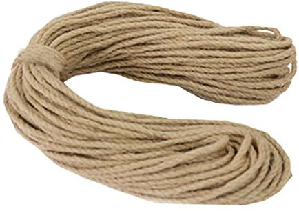 Corda for bondage, corda da giardino, corda di canapa (5 mm), 50 metri £ ¨ 164 ft £ © for arti e mestieri Decorazione fai da te