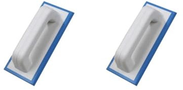 2 Set Multi Use Plastering Board Handheld for Concrete Finishing Tile Floor Grout