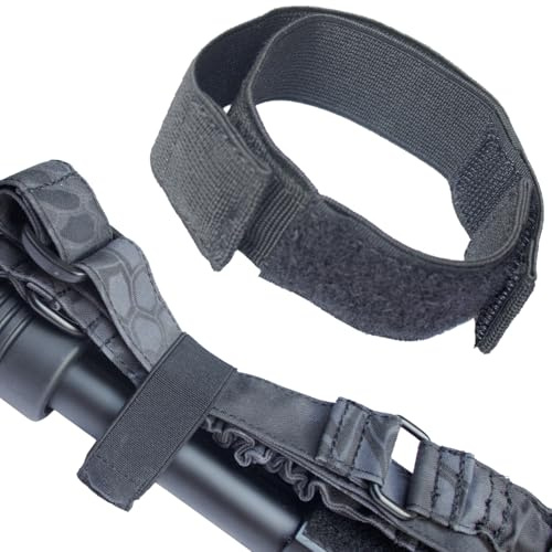 Sentry Strap for Staging | Fast Deployment Sling Keeper | Rifle Sling Strap Retainer Band | Shotgun Adapter Band Deploys When Pulled | Tactical Sling Adapter Wrap with Fast Fastener - 1 Pack.