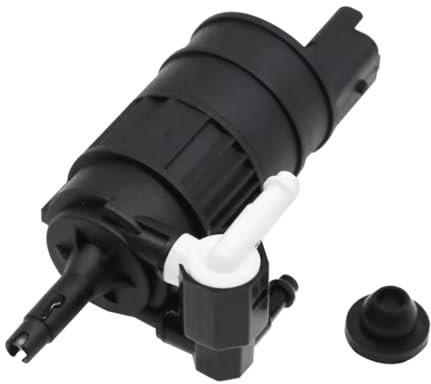 CGEAMDY Auto Scheibenwischerpumpe, Wasserpumpe, Motor Scheibenwischer Pumpe, Scheibenwaschpumpe Mit Doppeltem Auslass, Auto-Scheibenwischer Waschanlagenmotor Pumpe, Wischerblatt Flüssigkeitspumpe