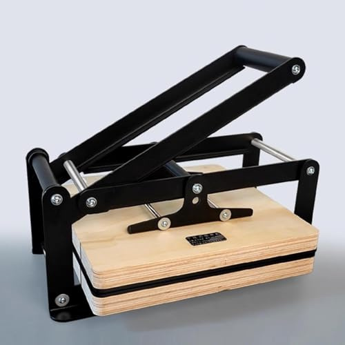 Zoienu Adjustable Manual Hand Lever Lino Printing Press, Max Print Size 380x380MM, for Woodblock Ink & Lino Cuts, for Print Makers & Artists