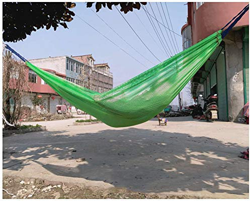 YOUCAI Hängematte Hängeliege Hängesitz Hängesessel Hängeschaukel Outdoor Ultraleicht für Reise Camping Wandern Garten Grün 200x130cm