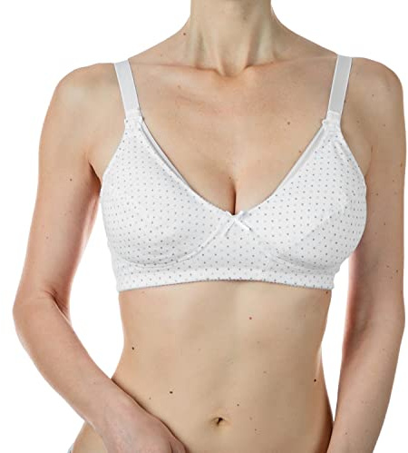 Chicco Reggiseno Allattamento in Microfibra, Taglia 4C, Bianco