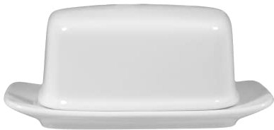 Butterdose Lukullus white uni 00006 2 Stück von Seltmann Weiden