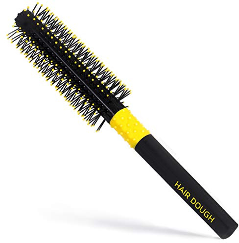 Hair Dough Quiff Roller Round Brush, Small is perfect to Style and Add Volume to any Short Hair, Roller Brush works great with Wax, Clay, Beard Balm, Pomade.