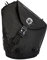 MECOREX Sling bag, crossbody backpack, rucksack with adjustable shoulder strap, perfect for outdoor sports, hiking, cycling, mountaineering, travelling (Schwarz)