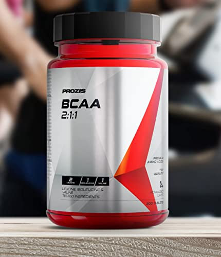 Prozis Bcaa 2:1:1 200 capsule - aminoacidi ramificati + Vitamina B2 e B6