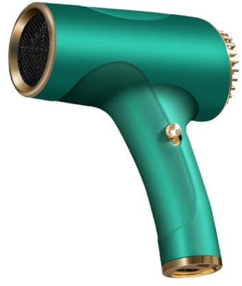 Folpus Sèche-cheveux de voyage sans fil, professionnel, compact, séchage rapide, 2 vitesses, soins capillaires puissants pour salon, femmes, hommes, voyage, VERT