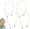 Giantree 4 Stück Metall-Mode-Stirnbänder für Frauen, Gold und Silber gewellt Hoop dünne Haare Bands Non-Slip Sport Stirnband niedlich elastische Stirnband Haar-Accessoires für Frauen Teenager Mädchen
