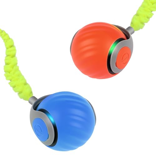 Lot de 2 jouets pour chat électriques avec queue, jouets interactifs, automatiques, rechargeables, jouets intelligents pour chats avec mouvement
