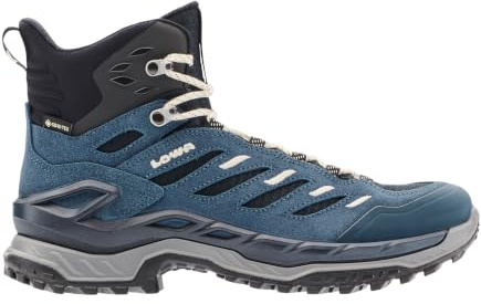 LOWA Stövlar medium INNOVO GTX MID Ws, blå grå, 42.5 EU