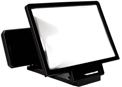 Liakyunf Bildschirmlupe für Handy – HD-Lupe, leichtes Werkzeug, Vergrößerung, Handy-Bildschirm, für Freunde, Familie, Spiele, Lernen, Urlaub, tägliches Ansehen von Filmen, Streaming