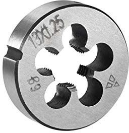 sourcing map M13 x 1.25 Filière Filetage Droite Main Métrique Machine HSS Acier Haut Vitesse