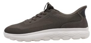 Geox Scarpa Uomo SPHERICA Plus U55MPA 06KEK C3009 Military (Military, Sistema Taglie Calzature EU, Adulto, Uomo, Numero, Media, 43)