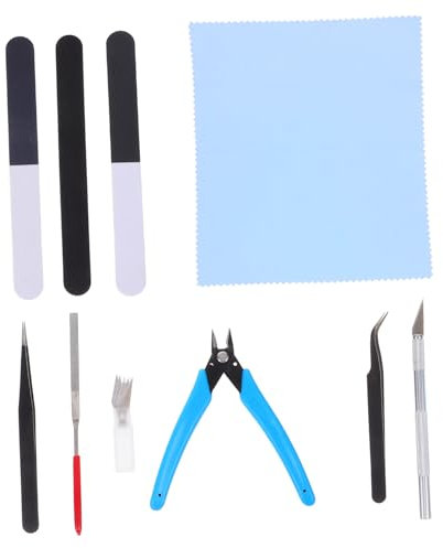 SHINEOFI Modellbauwerkzeuge Für Bastler Hobbywerkzeuge Mit Zementmodellbauwerkzeug Und Plastikmodellbau-werkzeugsatz Für Modellprojekte