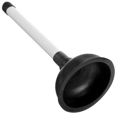 FOYTOKI Plongeur de Multi Usage Outil de Débouchage pour Évier et WC avec Long Manche et Surface Facile