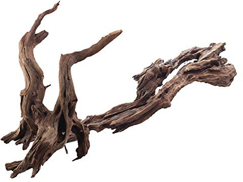AMTRA Ikebana Bois Décoration pour Aquariophilie 30-50 cm