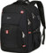 Cafele Mochila portátil de 17,3 pulgadas, mochila impermeable masculina, mochila de trabajo diario, mochila universitaria con puerto USB, mochila escolar-Negra