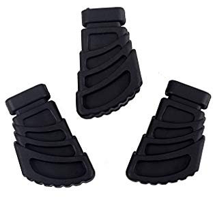 Alnicov 3 x Ersatz-Gummifüße für einstrebige Trommelarmatur-Beckenständer.