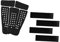 LOVIVER Set 9 Balck Eva Surfboard Skimboard Traction Pad Deck Grip,