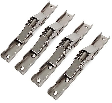 (4 Stück) 90 Grad Klapptür/Regalscharnier, versteckte Halterung, Tischhalter, Möbelteile
