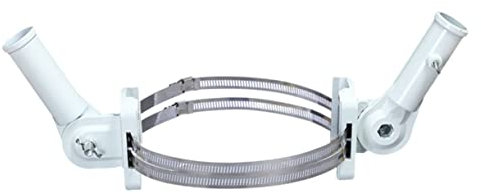 Gogogmee 2St Stangenhalterung aus fahnenmast fahnenstange Flaggenanzeige flaggenstock gartenscheere flagrip Halterung für gartenflagge Flaggenhalter amerikanischer Flaggenmast