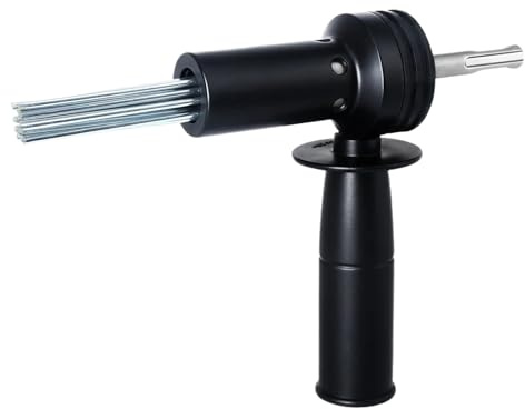 Escalador eléctrico de agujas – Derusting de aguja de mano | Adaptador resistente de 18 agujas – Herramientas de eléctrico – para la preparación de azulejos de perforación del hogar