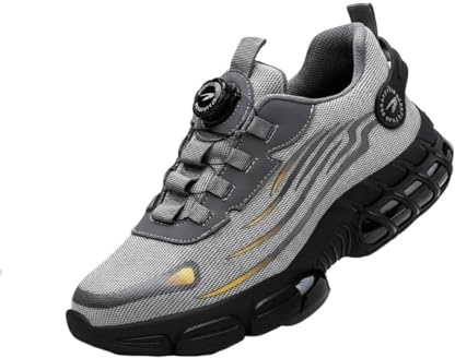 Marno Scarpe Antinfortunistiche S3, Calzature Sicurezza Puntale Acciaio, Impermeabili e Leggere, per Cantiere, Magazzino, Officina (Grigio, Adulto, 44, Numero, Sistema Taglie Calzature EU, Media)