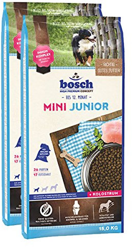 Bosch Hundefutter Verschiedene Sorten 2x15kg Mini Junior
