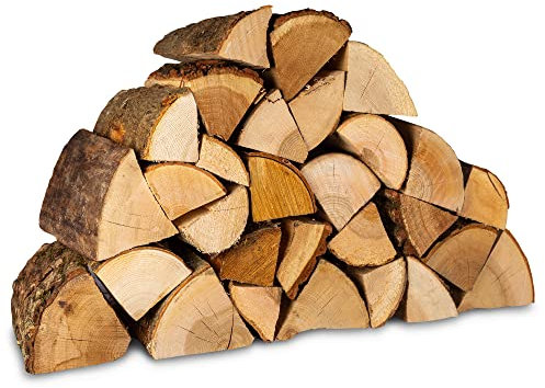 Logpile Kiln Dried Premium Fire Logs, 20kg, For Wood Burners, Stoves, Fireplaces & Home Fires, Hot & Long Burning Hardwood Logs, Sustainably Sourced Quality Fire Wood