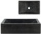 vidaXL Waschbecken 45x30x12cm Marmor Waschschale Waschtisch Aufsatzwaschbecken Waschplatz Handwaschbecken Becken Bad Aufsatzbecken Hochglanz-Schwarz