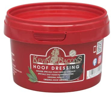 Kevin Bacon´s Hoof Dressing Original | 250 ml | Pflegeprodukt für Pferdehufe | Kann zur Verbesserung der Hufeigenschaft beitragen | Mit Lorbeersalbe und tierischen Fetten