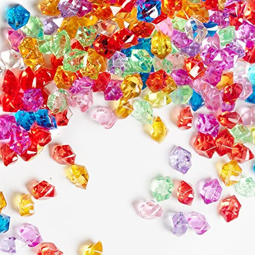 XIANGLONGY 100 Pietre preziose Grandi per Bambini, Pietre di Vetro, Pietre a Mosaico, per Il Fai da Te, Decorazioni in Cristallo, Pietre Colorate, per la Decorazione del Giardino