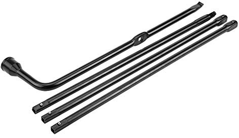Aramox Skiftmutternyckel, Super Duty Reservhjulsnyckel Key Grip Kit Kompatibel med 350 450 550 2008-2016, hjulnyckel
