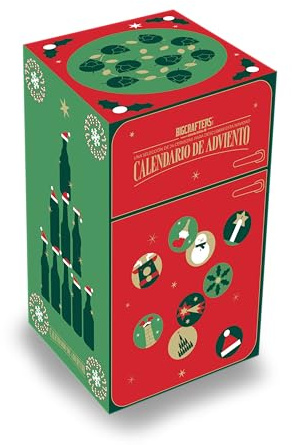 Estrella Galicia - Bigcrafters Calendario de Adviento Navidad 2025: 24 Variedades de Cervezas + Videocata. Estrella Galicia, 1906, Brewdog, Artesanas - Ideal para Regalo