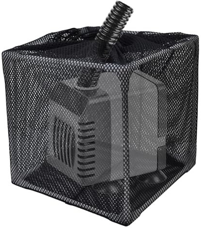 BSTSLL Filtro de bomba de estanque, bolsa de filtro antiobstrucción, bolsa de malla para bomba de agua, bolsa de barrera para bomba de estanque al aire libre, cesta de filtro (10 pulgadas)
