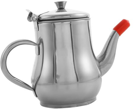 CLISPEED Bidón Grifo Aceite De Cocina Recipiente De Acero Inoxidable Para Grasa