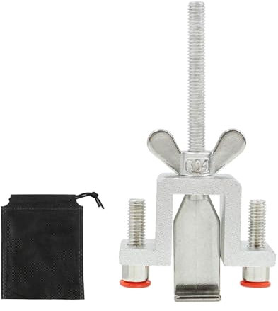 Serrure de Porte Portable en Acier Inoxydable, Serrure Argent Réglable avec Sac de Rangement, Robuste et Facile à Utiliser, Idéale pour Hôtels Maisons et Appartements