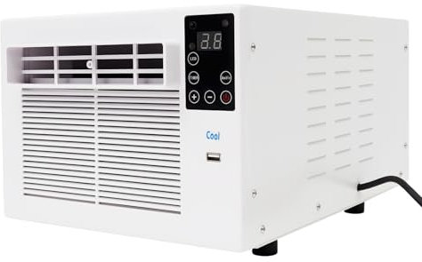 Donened - Tragbares Mini-Klimaanlage, 280W Mobile Kühlgerät mit Timer-Funktion, Kompaktes Klimaanlage Mobil für Haus, Zimmer, Büro, 41,5 × 28,3 × 20,5 cm