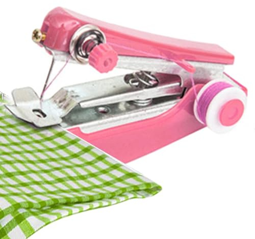Manuellt mini-syverktyg – 1 x 7 x 2,3 cm mini symaskin handhållen