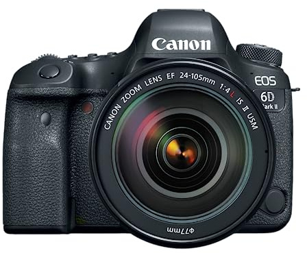 Canon EOS 6D Mark II Kit 24-105 mm f/4L is II USM (26,2 mégapixels)