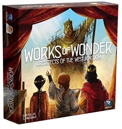 Architects of the West Kingdom: Works of Wonder Expansion – New Buildings, Wonders & Mechanics, 1-6 Players, Ages 12+, Requires Base Game