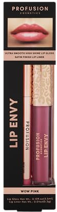 Lip Envy Gloss and Lip Liner Duo - Wow Pink