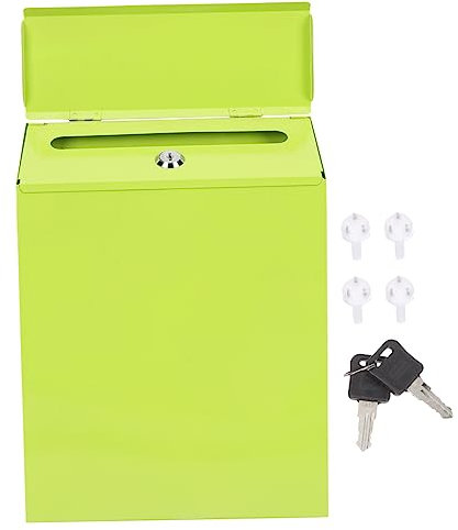 PNAJFUEL Briefkasten Mit Schloss Briefkasten-Zubehör Briefkasten-Zubehör Für Zu Hause/Green/30.00X22.00X6.00Cm