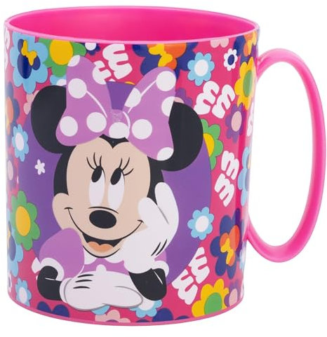 Stor Minnie Tasse en plastique réutilisable pour micro-ondes 390 ml