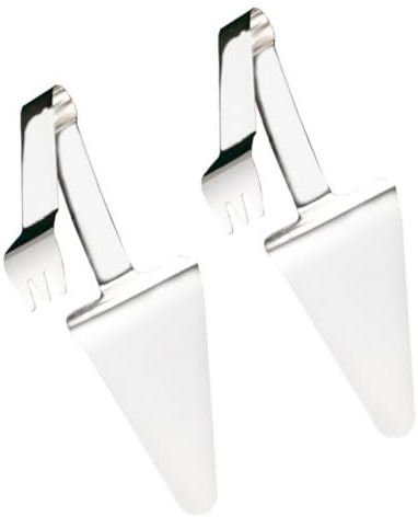 GRIRIW 2piezas Espátulas Repostería Acero Inoxidable Unidades Palas para Pizza y Queso Resistente Ligero Aptas para Hogar Restaurante y Cafetería