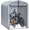 SoBuy Caseta Jardin Exterior Garaje Exterior para Coches Impermeable Carpa para Moto y Bicicletas Garage Moto para Exterior Cobertizo Jardín Plateado 120x176x163 cm KLS11-K