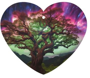 Phayah 4 Pz Deodoranti Auto Appeso Albero Etereo Modello Lavanda Profumo Compresse di Lunga Durata Profumo Profumato Carta A Forma di Cuore
