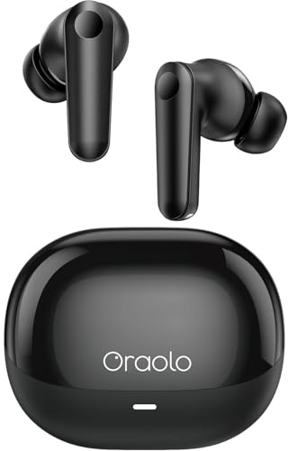 Auriculares Inalambricos Bluetooth 5.4, Cascos Inalámbricos Bluetooth Cancelación de Ruido, Auriculares Inalámbricos Deportivos 48H Headphones con Carga Rápida USB, IPX7 Impermeable, Ajuste Cómodo