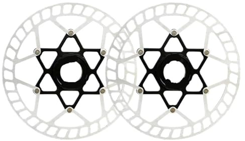 Cykelbromsskiva, skivbromsskiva, 160 mm, Centerlock, 6 bultar, värmeavledning för cykel, landsvägscykel, mountainbike, hopfällbar och turism (Centerlock 2 st)